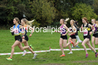 Junior womens 2021 National Cross Country Relays, Berry Hill Park, Mansfield. Photo: David T. Hewitson/Sports for All Pics